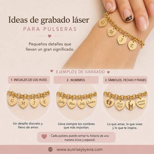 Pulsera eslabón grande