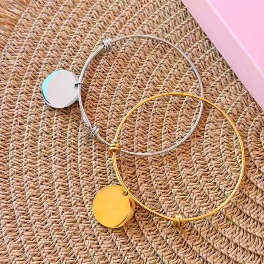 Pulsera ajustable para fotograbado