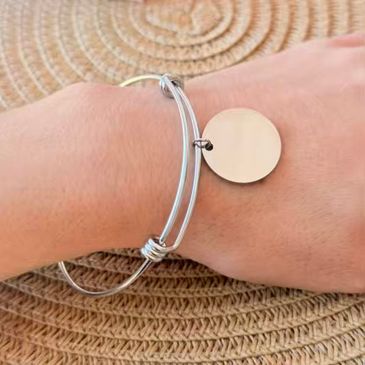 Pulsera ajustable para fotograbado