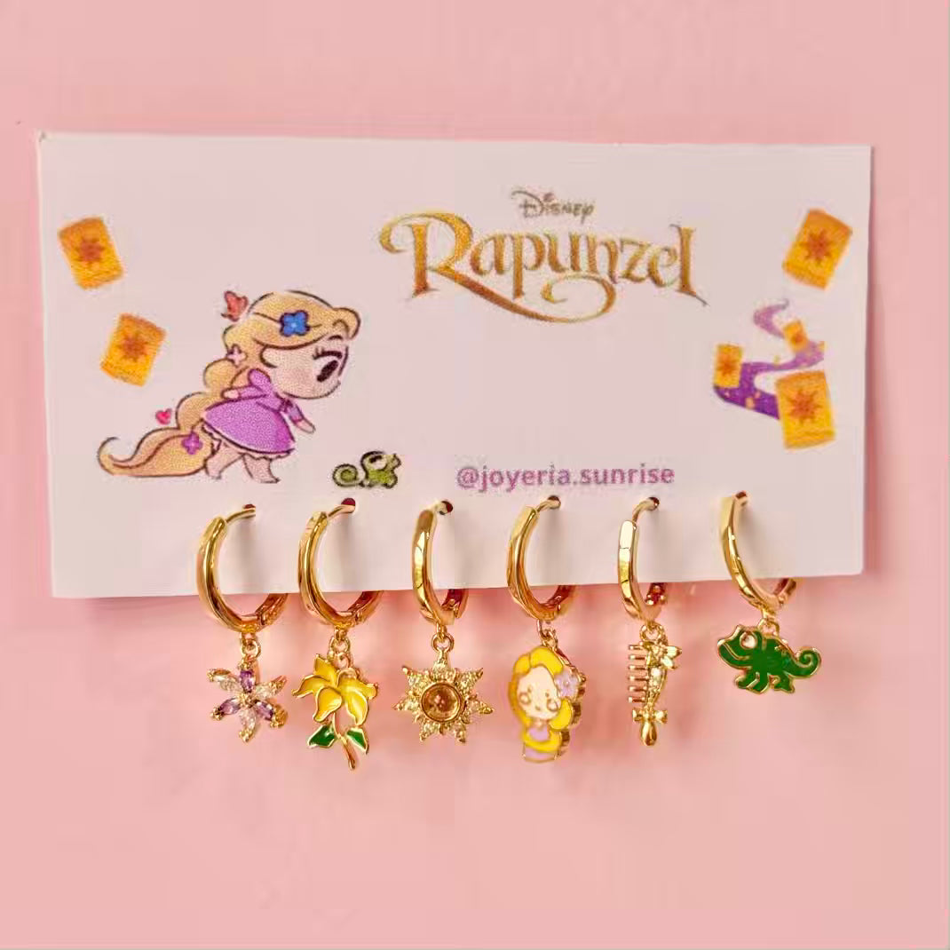 Hoops Rapunzel animados