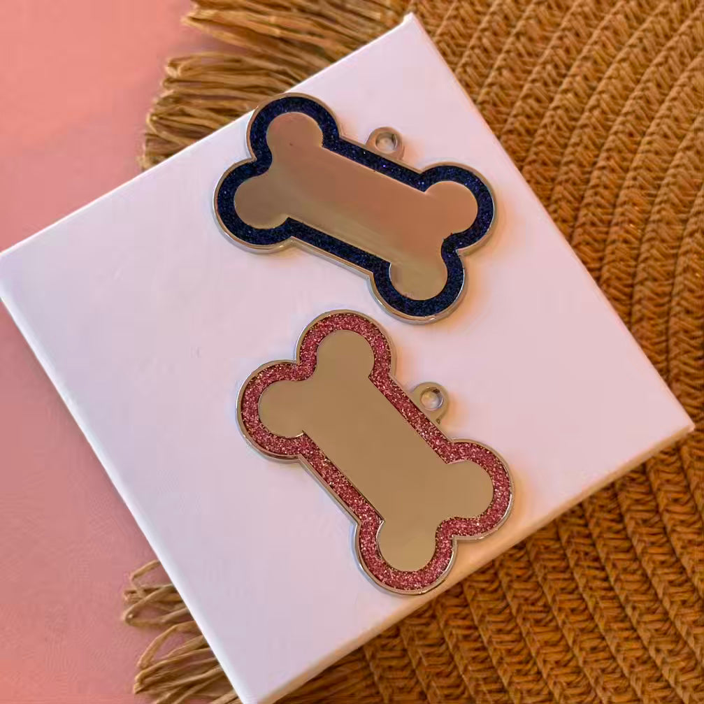 Placa huella perrito