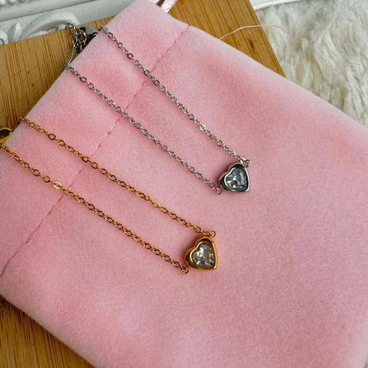 Pulsera de corazón minimalista