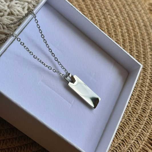 Cadena rectangular pequeña