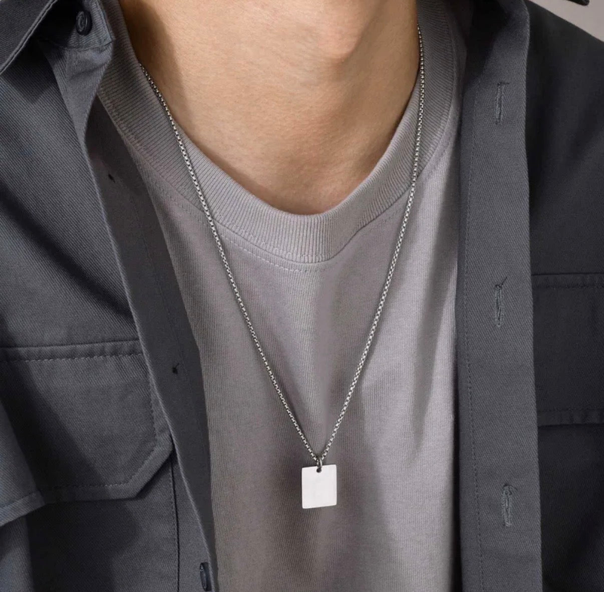 Cadena cuadrada grabados