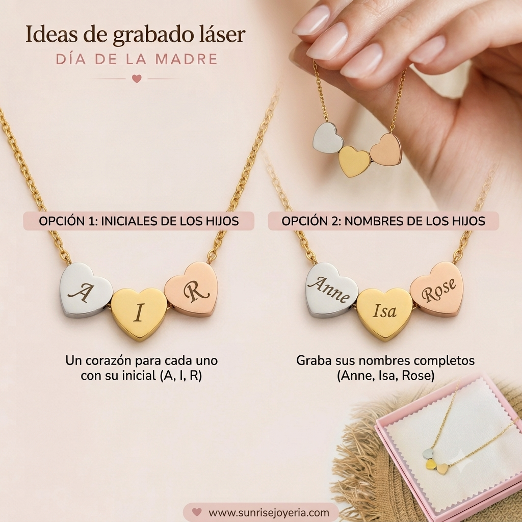 Collar triple amor
