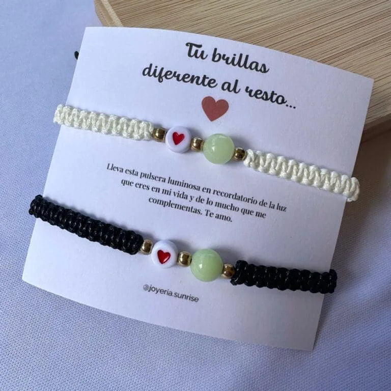 Pulseras luminosas