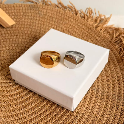 Anillo circular grabados