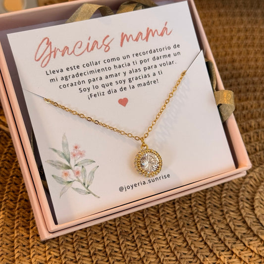 Cadena “Gracias mamá” perla