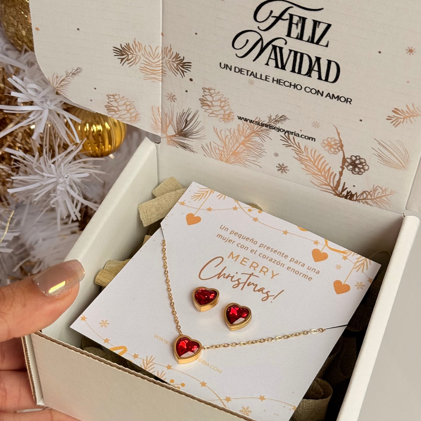 Set corazones rojo❤️