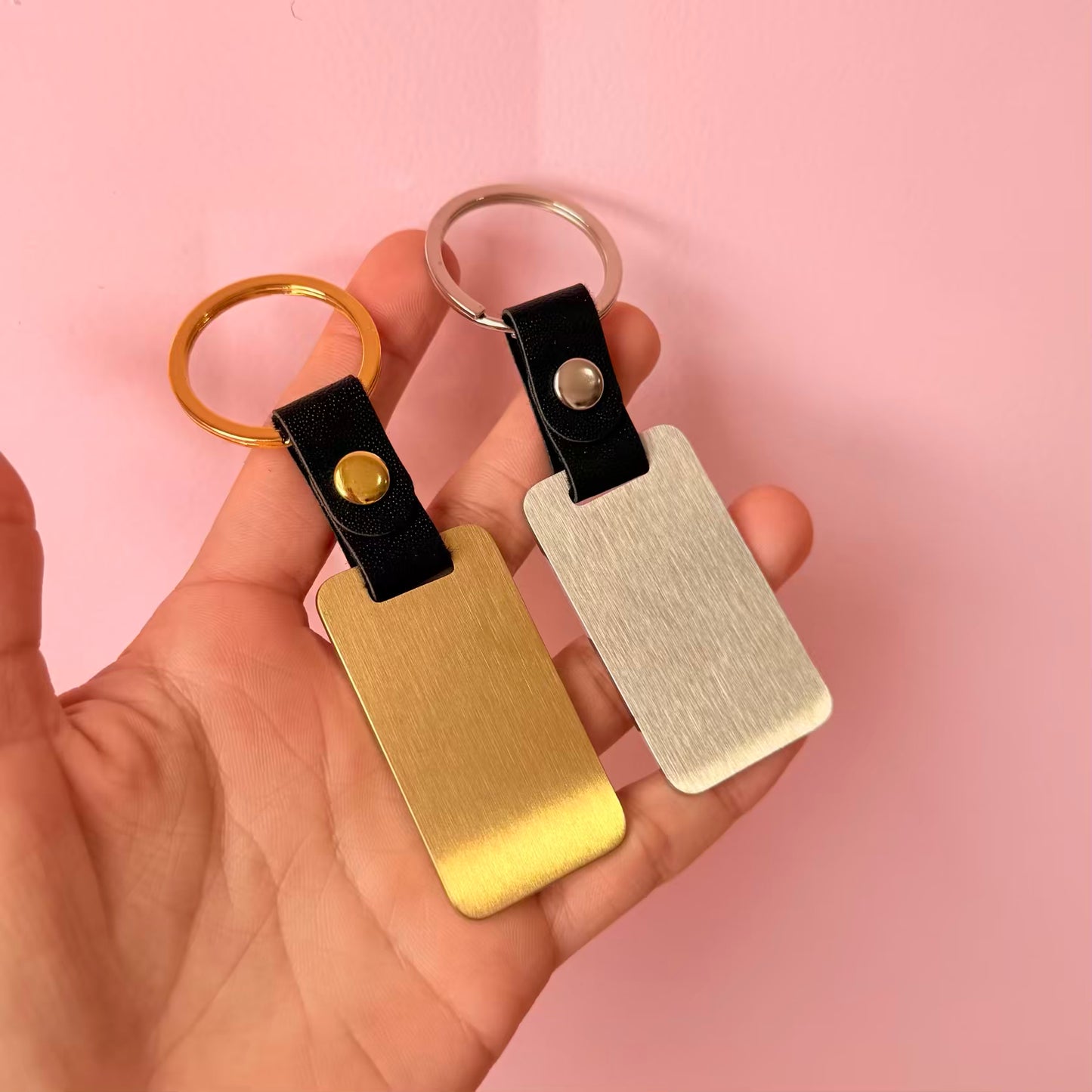 Llavero rectangular grande