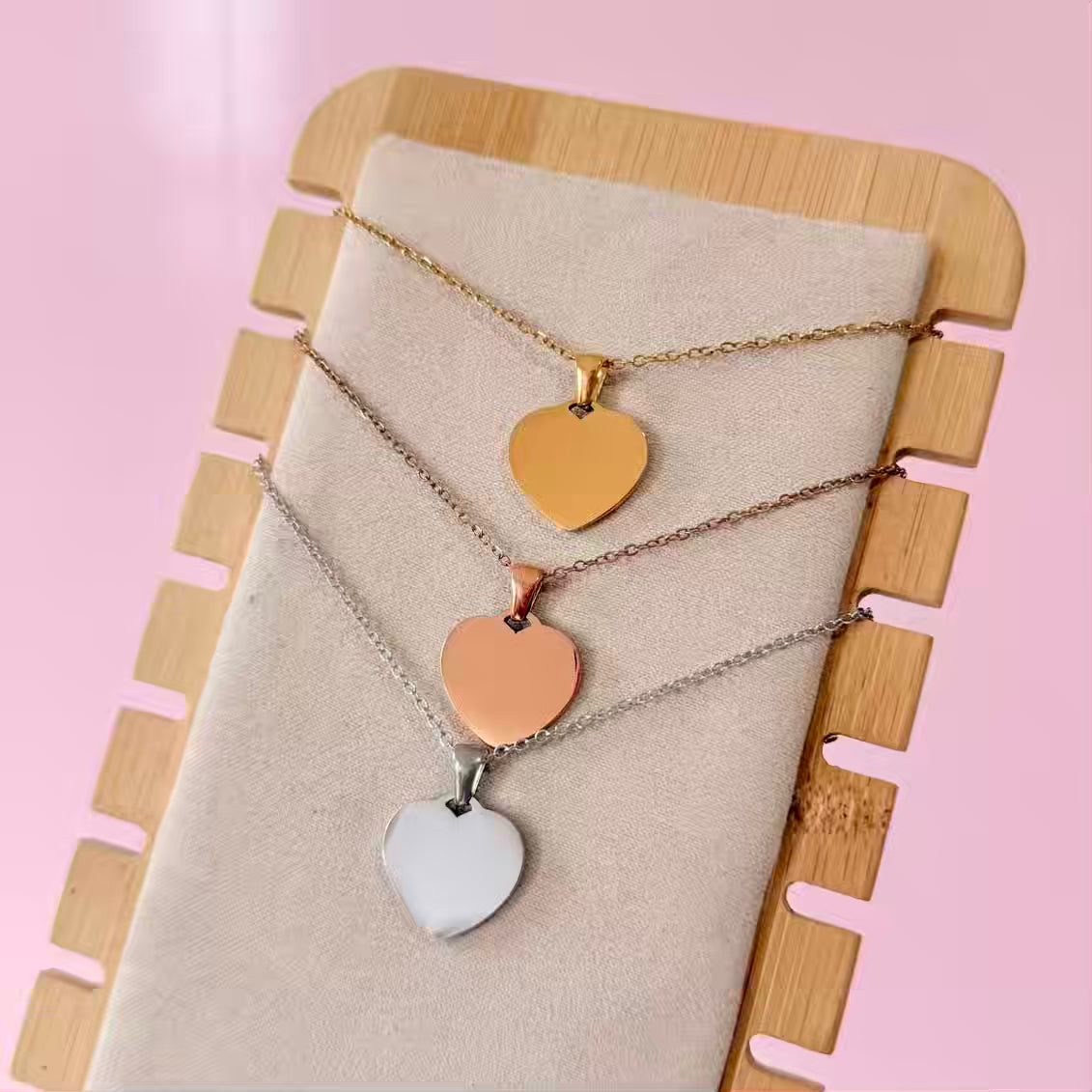 Cadena corazon (grabados)