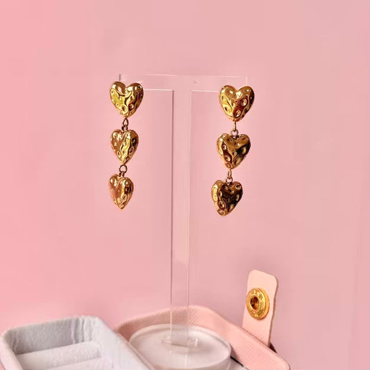 Aretes lluvia de amor