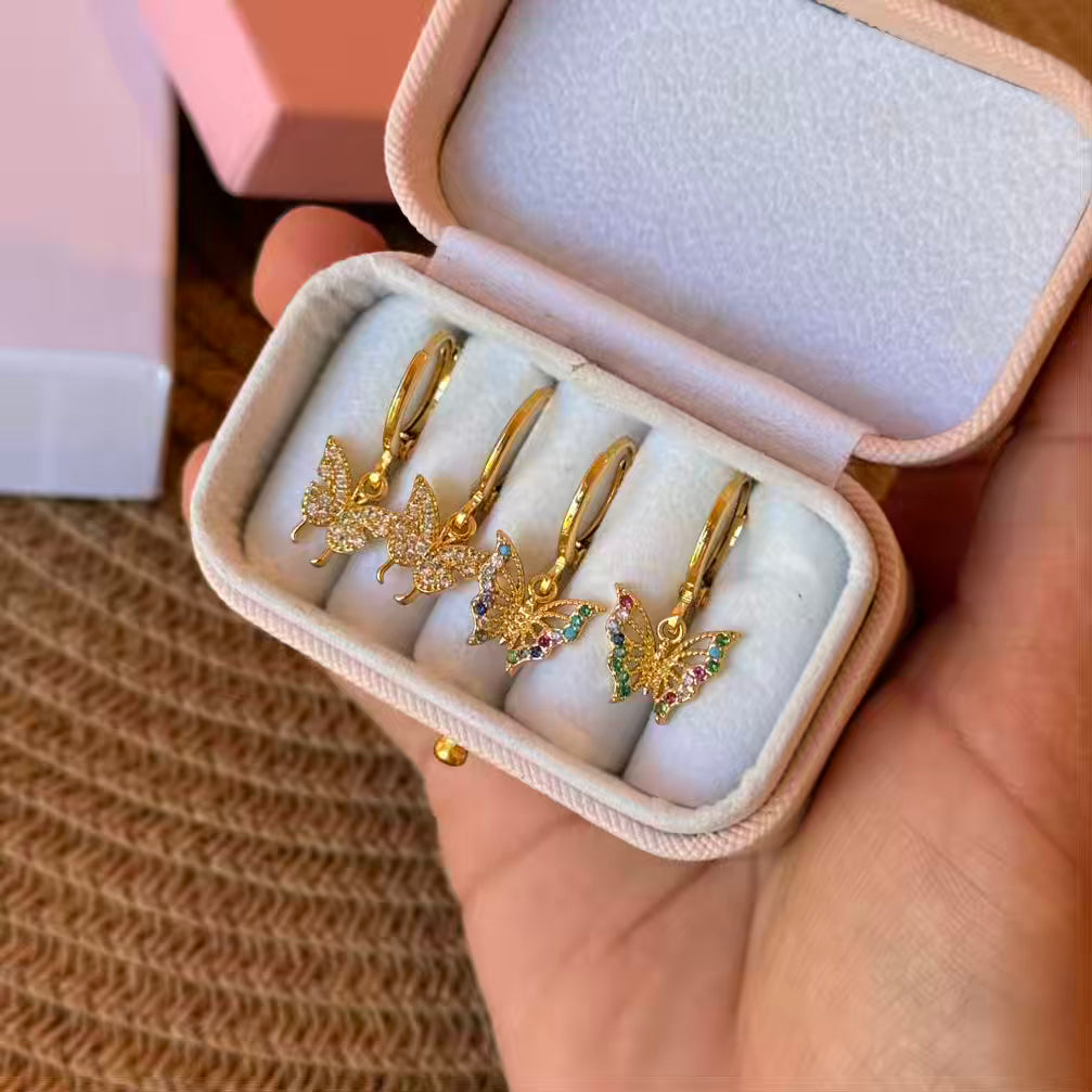 Argollas de mariposa
