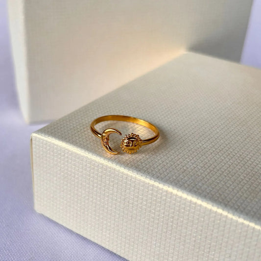 Anillo sol y luna