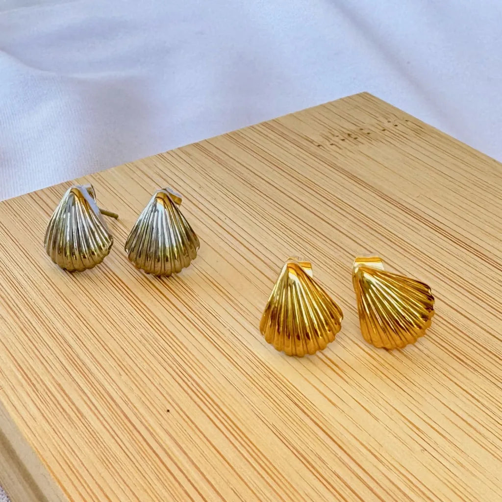 Aretes de concha