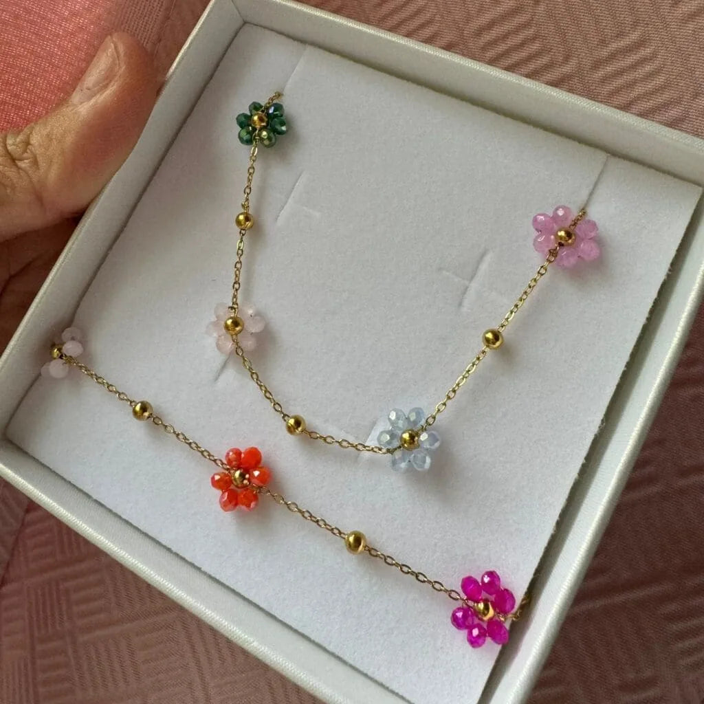 Set flores de colores