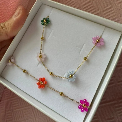 Set flores de colores