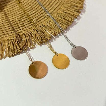 Cadena circular grabados