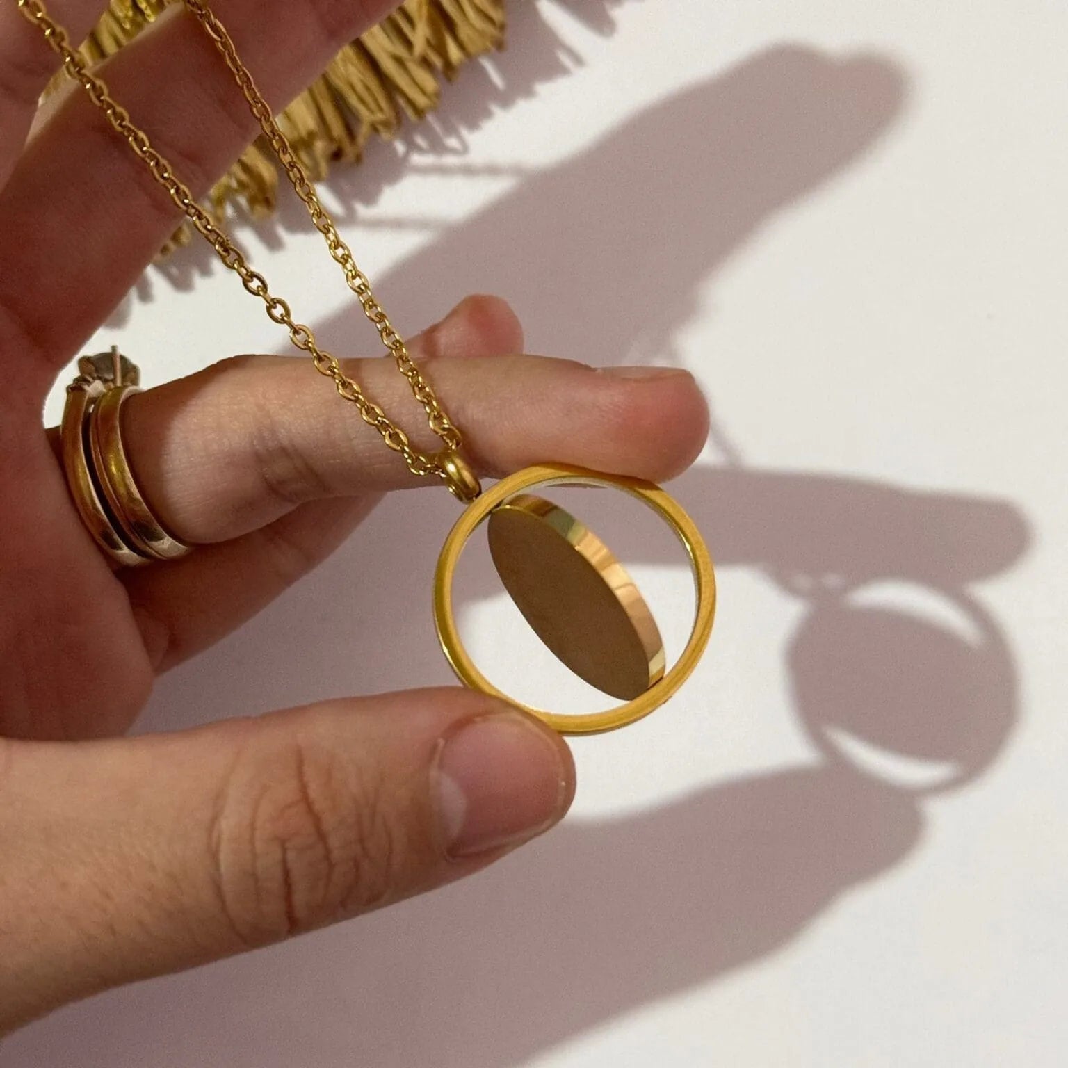 Collar giratorio circular