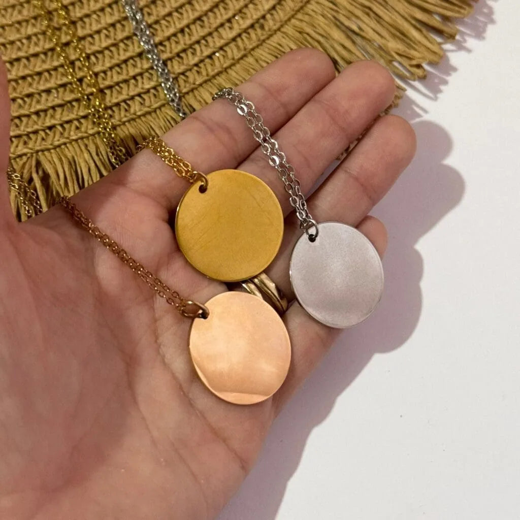 Cadena circular grabados