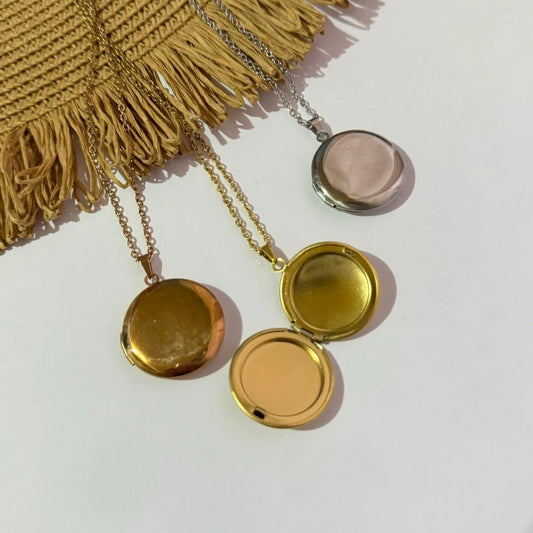 Relicario circular (grabados)