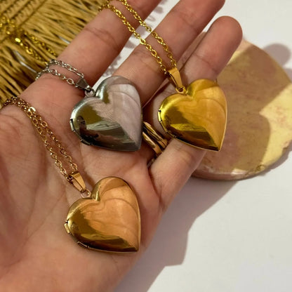 Relicarios de corazón