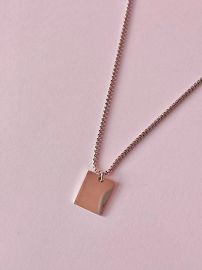 Cadena cuadrada grabados