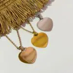 Collar corazon Acero