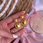 Aretes de corazón - Imagen 4