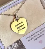 Collar corazon Acero - Imagen 3