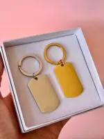Llavero rectangular