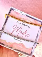 Pulsera minimalista de esferas
