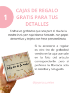 Puntos importantes, día de la madre - Imagen 2