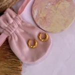Argollas mini de caracol - Imagen 3
