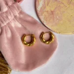 Argollas mini de caracol
